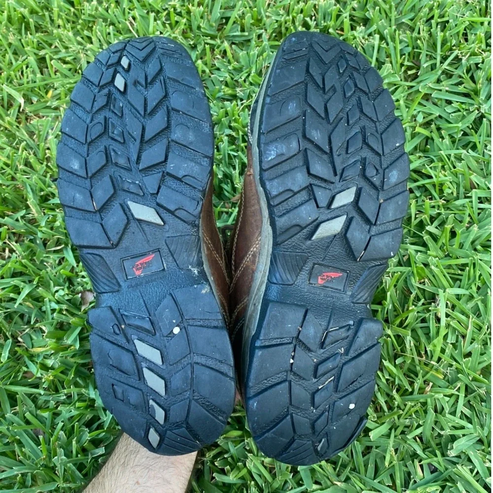 Red Wing Shoes 3541 Steel Toe Mens Brown Leather Safety Work Boots EH PR